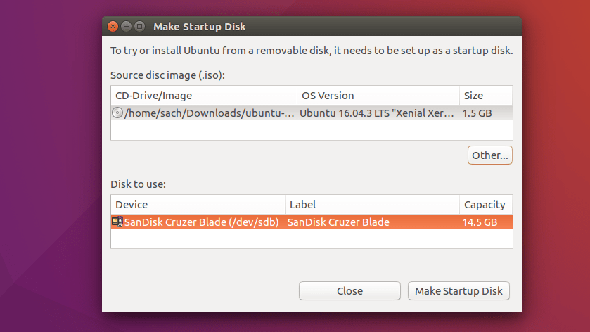 Startup Disk Creator Download